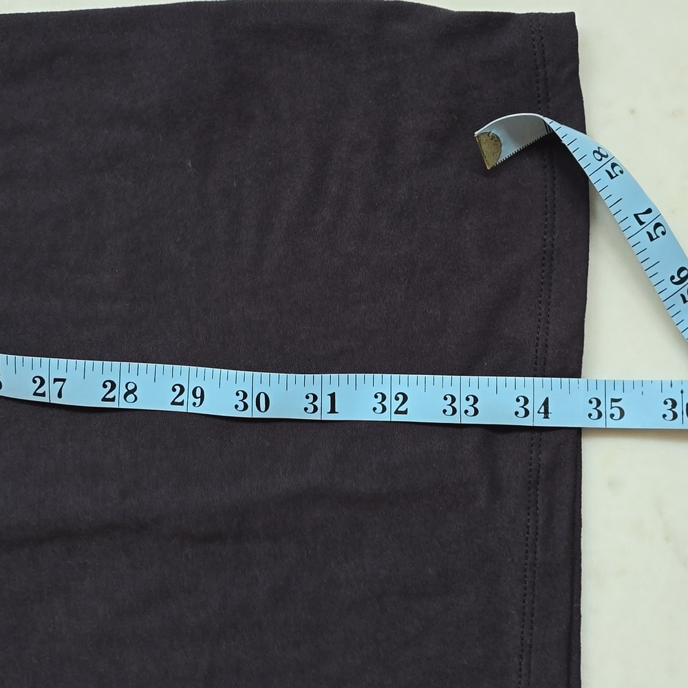 NWT Dual Nature tee-shirt w/ cut-out dress in eggplant size medium - Picture 9 of 9